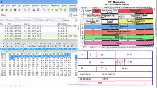 Wireshark IP Fragmentation بالعربي [upl. by Llennod374]