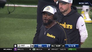 Steelers vs Colts CRAZY Final 4 Minutes [upl. by Eicyac]