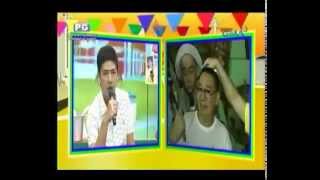 Ang Resbak ni Jose sa Pang Aasar ni Ryzza Eat Bulaga  April 24 2013 [upl. by Hayarahs]