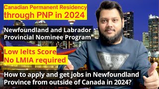 Newfoundland and Labrador Provincial Nominee Program NLPNPNLPNP Skilled WorkerCanada PR 2024 [upl. by Eremehc]