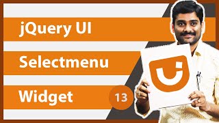 jQuery UI Selectmenu Widget  jQuery UI Tutorial 13 [upl. by Bently]