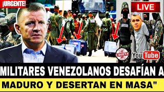 quot¿REBELIÓN EN LAS FILAS MILITARES VENEZOLANOS DESAFÍAN A MADURO Y DESERTAN EN MASAquot [upl. by Katharine]