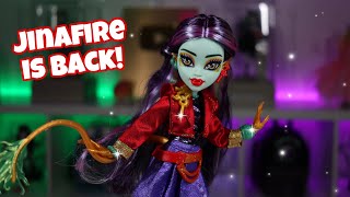 JINAFIRE IS BACK Monster High G3 Jinafire Long doll Review [upl. by Elbertine]