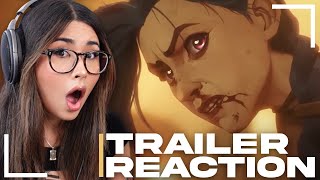 Arcane Season 2  Official Trailer My Reaction [upl. by Kirch]