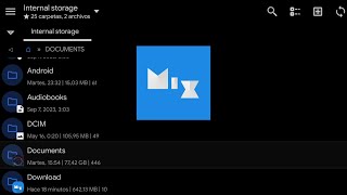 Mixplorer un excelente explorador de archivos para Android como instalar y mantener actualizado [upl. by Olwena]