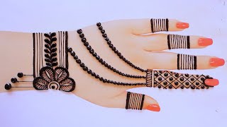 trendy Eid special Mehndi designs jewellery Mehandi designMehandi ka design Stylish Mehndi design [upl. by Yetti]