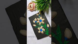 Pista shell flower 🌺viralvideo diy trendingshorts creativy viralshort [upl. by Eiral]