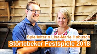 Störtebeker Festspiele 2018  Interview mit Spielleiterin LisaMarie Høbusch [upl. by Euqinimod843]