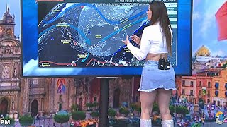 Vanesa Martinez clima 22 de noviembre 2024 HD [upl. by Wagstaff]