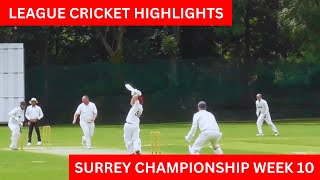 Surrey Championship Highlights  Div 2  Worcester Park 2nd XI vs Cheam 2nd XI  CAN WE BLOCK OUT [upl. by Noivax647]