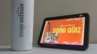 How to use Alexa for country song quiz [upl. by Tanitansy194]