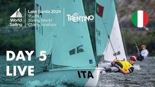 LIVE Day 5  Youth Sailing World Championships 2024 [upl. by Wettam940]