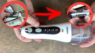 How To Quickly Oral Irrigator Battery Replacement Free [upl. by Burley639]