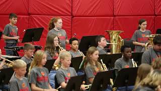 6th Grade Band Concert  Dance of the Jabberwocky  Nov 15 2022 [upl. by Lothaire]