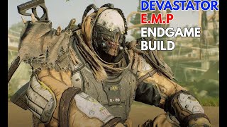 Best Outriders Devastator build for endgame amp farmingEMP DEVASTATOR [upl. by Morganne317]