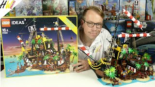 Endlich wieder Piraten LEGO Ideas 21322 Pirates of Barracuda Bay [upl. by Kellyann]