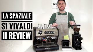 La Spaziale S1 Vivaldi II Review  Should You Buy This Espresso Machine [upl. by Fanestil]