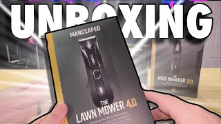 Unboxing the Ultimate Grooming Tool Manscaped Lawn Mower 40 [upl. by Witkin]