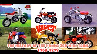 The History of Hondas Z50 Mini Trail From 19681999 [upl. by Karlen200]