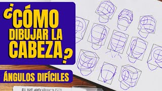 Aprende a dibujar la cabeza I Ángulos Difíciles I Anatomía para artistas I Venegas Arte [upl. by Wong]