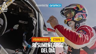 Etapa 7 Película presentado por Aramco  Dakar2024 [upl. by Milurd]