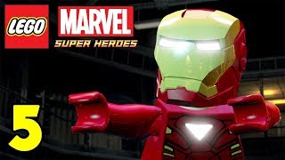 STARK TOWER  LEGO Marvel Super Heroes Gameplay Walkthrough Part 5  Rebooted Resuited [upl. by Vyse]