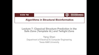 From Bioinformatics to AI 7 Classical Protein Structure Prediction II [upl. by Suzette]