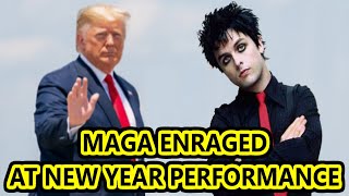 I’m Not A Part Of A MAGA Agenda Green Day New Years Eve [upl. by Alahs686]