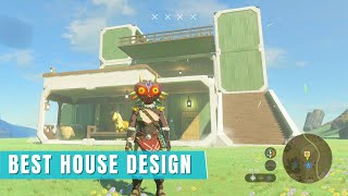 Link’s Mansion with Pool BEST HOUSE DESIGN  LAYOUT TOUR  Zelda Tears of The Kingdom [upl. by Zennie]