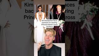 Kim Kardashian faces backlash for wearing Princess Diana’s cross necklace 👀 [upl. by Marcella10]