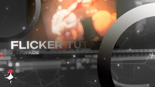 FLICKER  AFTER EFFECT TUTORIAL [upl. by Eillat221]