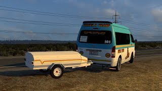 BADELA TRANS Quantum  Long Distance Taxi to Idutywa Venture Trailer Mod  Taxi Game [upl. by Eveneg475]