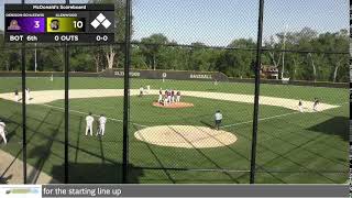 Glenwood vs DenisonSchleswig  Varsity Baseball [upl. by Dominga]