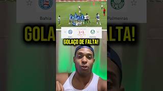 Gol de falta do Veigagolaco raphaelveiga palmeiras bahia botafogo fontenova falta futebol [upl. by Lenoil853]