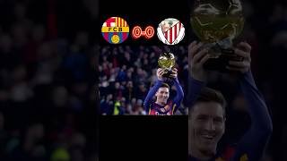 Barcelona 🆚 Athletichat trick 60 highlightsfootball barecelona messi youtubeshorts shorts [upl. by Carothers]