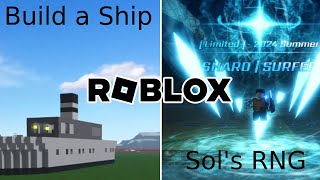 LIVE🔴 BUILD A SHIP AND SOLS RNG STREAM [upl. by Iaw]