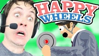 I CAUGHT A LANDMINE  Happy Wheels [upl. by Saiasi]