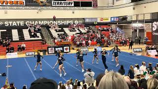 Southridge High School Suns  WIAA Cheerleading State Championships 2024 [upl. by Asilim]