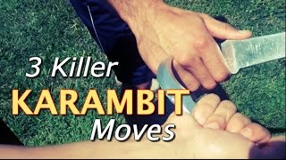 3 KARAMBIT Devastating Techniques You Should Know [upl. by Delmor]