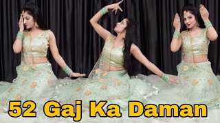 52 Gaj Ka Daman  Renuka Panwar  Haryanvi Popular Song  Pranjal Dahiya  Dance Video  Sonali Apne [upl. by Nikolia]