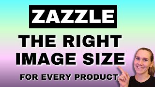 How to find the proper image size for your Zazzle designs  Zazzle Tutorial [upl. by Eliga686]