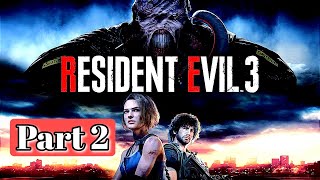 RESIDENT EVIL 3 Remake Gameplay Walkthrough Part 2 PC No Commentary [upl. by Namwob388]