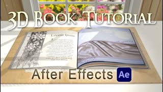 Custom 3D Book Tutorial for After Effects  Make Your Storybook Animation [upl. by Llydnek]