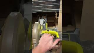 Miter saw dust collection system [upl. by Millard]