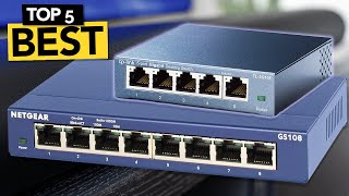 ✅ TOP 5 Best Ethernet Switch of the Year [upl. by Leventhal816]