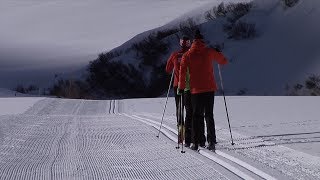 LANGLAUFEN in ObergurglHochgurgl [upl. by Lesnah699]