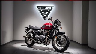 2025 Triumph Bonneville T120 Review Classic Elegance Meets Modern Performance [upl. by Erdnuaed]