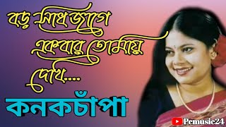 বড় সাধ জাগে একবার তোমায় দেখি  boro shadh jage akbar tomay dekhi  konokchapa song [upl. by Noillimaxam]