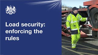 Load security how DVSA enforces the rules [upl. by Nesila]