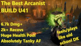 💯ESO Arcanist PvP Build U41 l The Strongest Arcanist Build l 1vX 2vX Small Group amp Dueling💯 [upl. by Erastes701]